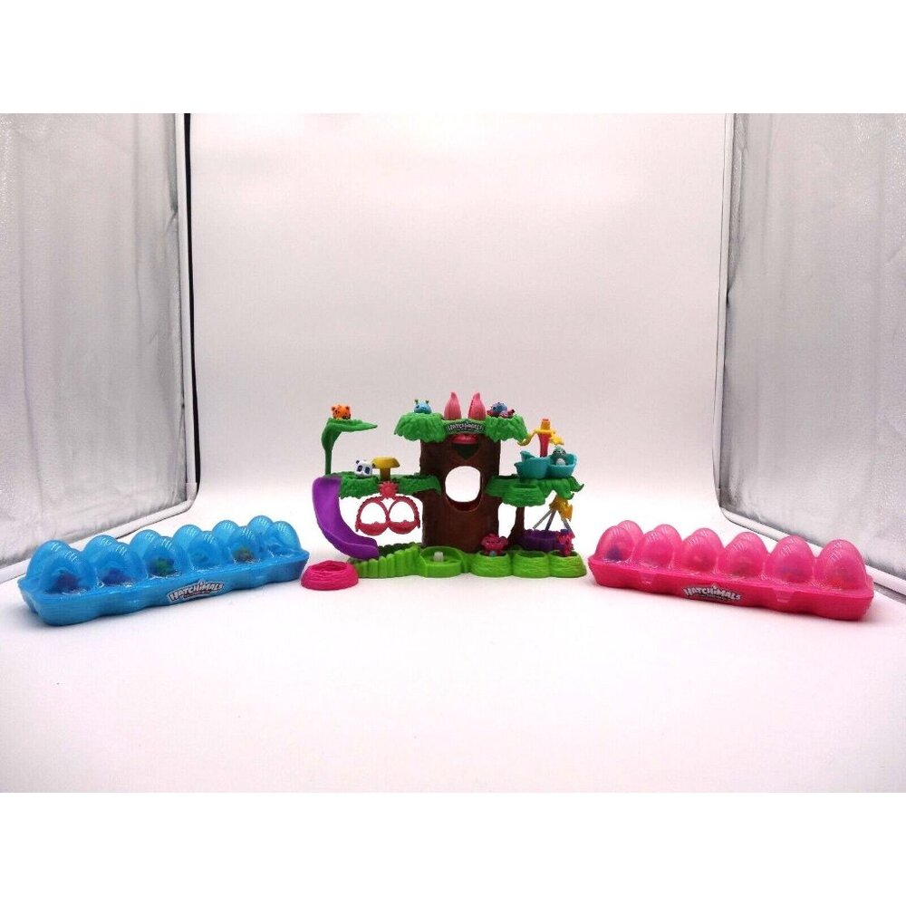 Hatchimals CollEGGtibles Tree House Hatchimal Nursery Playset an Eggcartons and